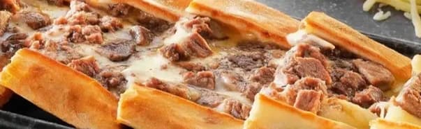 Kavurmalı Kaşarlı Pide