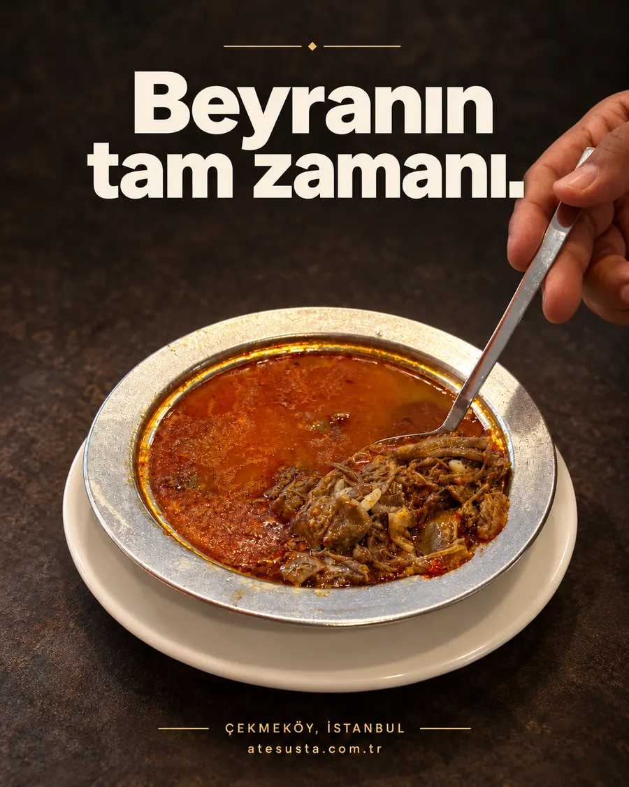 Beyranın tam zamanı — Ateş Usta beyran
