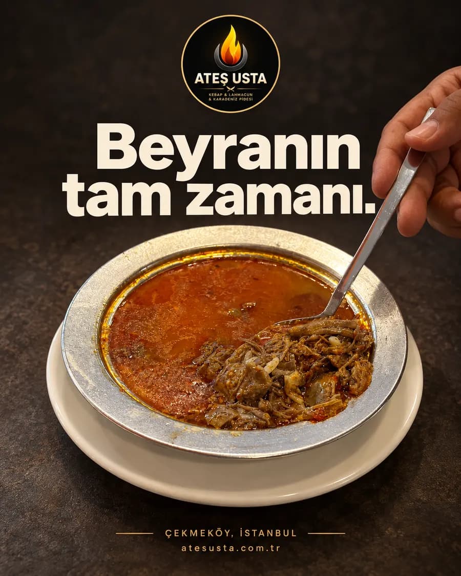 Beyranın tam zamanı — Ateş Usta beyran